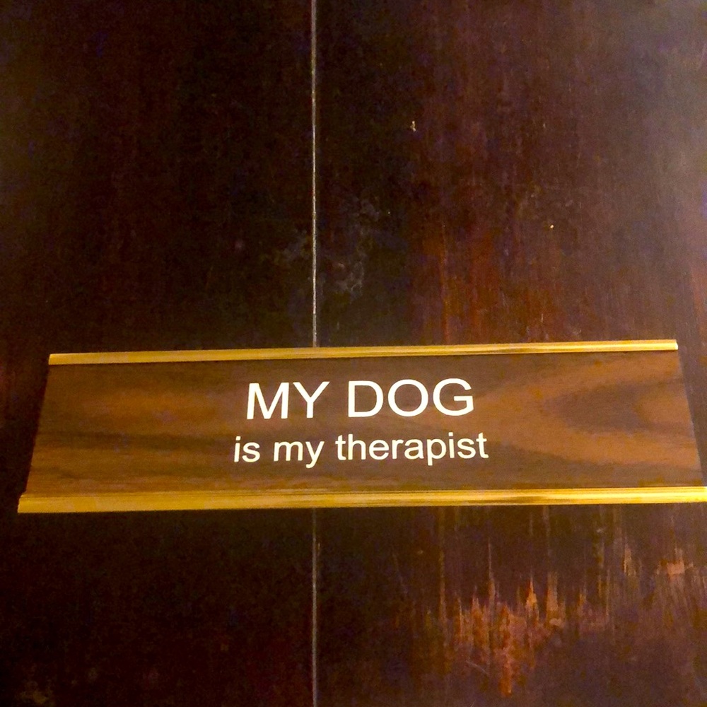 Desk sign